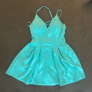 Turquoise Dress